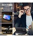 zwart zakelijk bookcase hoesje oppo reno 8