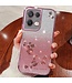 SoFetch rosegoud glitter backcover hoesje oppo reno 8