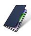 DUX DUCIS Blauw Skin Pro Series Bookcase Hoesje voor de iPhone 15