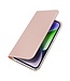 DUX DUCIS Rosegoud Skin Pro Series Bookcase Hoesje voor de iPhone 15