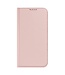 DUX DUCIS Rosegoud Skin Pro Series Bookcase Hoesje voor de iPhone 15