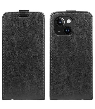 SoFetch Zwart Pasjeshouder Flipcase Hoesje iPhone 15