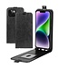 SoFetch Zwart Pasjeshouder Flipcase Hoesje voor de iPhone 15
