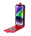 SoFetch Rood Pasjeshouder Flipcase Hoesje voor de iPhone 15