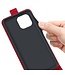 SoFetch Rood Pasjeshouder Flipcase Hoesje voor de iPhone 15