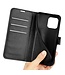 SoFetch Zwart Litchee Bookcase Hoesje voor de iPhone 15
