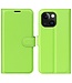 SoFetch Groen Litchee Bookcase Hoesje voor de iPhone 15