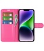 SoFetch Roze Litchee Bookcase Hoesje voor de iPhone 15