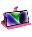SoFetch Roze Litchee Bookcase Hoesje voor de iPhone 15