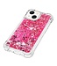 YB Roze Glitters TPU Hoesje voor de iPhone 15