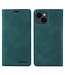 Betopnice Groen RFID Bookcase Hoesje voor de iPhone 15