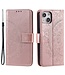 SoFetch Rosegoud Mandala Bookcase Hoesje voor de iPhone 15