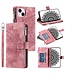 SoFetch Rosegoud Mandala Wallet Hoesje voor de iPhone 15