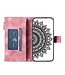 SoFetch Rosegoud Mandala Wallet Hoesje voor de iPhone 15
