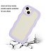 SoFetch Paars / Transparant Golvend Hybride Hoesje voor de iPhone 15