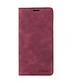 Betopnice Rood RFID Mat Bookcase Hoesje voor de iPhone 15