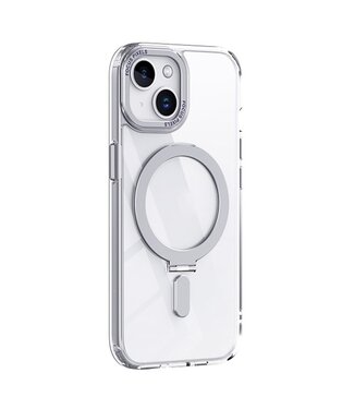 SoFetch Transparant MagSafe Houder Hybride Hoesje iPhone 15
