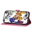 SoFetch Roze Vlinder Bookcase Hoesje voor de iPhone 15