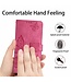 SoFetch Roze Vlinder Bookcase Hoesje voor de iPhone 15