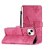 SoFetch Roze Vlinder Bookcase Hoesje voor de iPhone 15