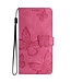 SoFetch Roze Vlinder Bookcase Hoesje voor de iPhone 15