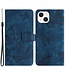 SoFetch Blauw Vlinder Bookcase Hoesje voor de iPhone 15