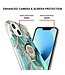 YB Turquoise Driehoek TPU Hoesje voor de iPhone 15
