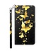 SoFetch  Goud Vlinders Bookcase Hoesje voor de iPhone 15
