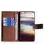 SoFetch Bruin Krokodillen Bookcase Hoesje voor de iPhone 15
