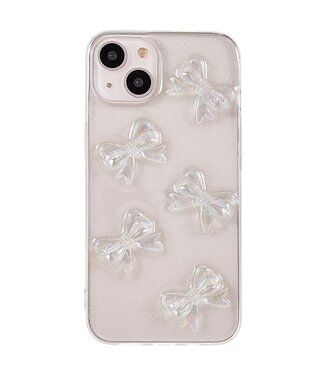 SoFetch Transparant Strikjes TPU Hoesje iPhone 15