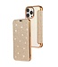 SoFetch Goud Glitter Bookcase Hoesje voor de iPhone 15