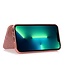 SoFetch Zilver Glitter Bookcase Hoesje voor de iPhone 15