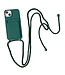 SoFetch Midnight Groen Pasjeshouder Siliconen TPU Hoesje voor de iPhone 15