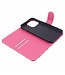 SoFetch Roze Camelia Bookcase Hoesje voor de iPhone 15