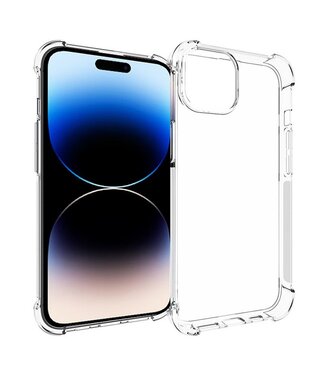 SoFetch Transparant Valbestendig TPU Hoesje iPhone 15 Plus