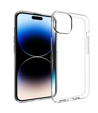 SoFetch Transparant TPU Hoesje iPhone 15 Plus