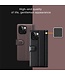 SoFetch Zwart Splitleder Bookcase Hoesje voor de iPhone 15 Plus