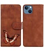 SoFetch Bruin Vlinder Bookcase Hoesje voor de iPhone 15 Plus