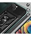 SoFetch Goud Lensbescherming Houder Hybride Hoesje voor de iPhone 15 Plus