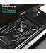 SoFetch Goud Lensbescherming Houder Hybride Hoesje voor de iPhone 15 Plus