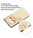 SoFetch  Hond Bookcase Hoesje met Handriem voor de iPhone 15 Plus