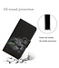 SoFetch Zwart Kat Bookcase Hoesje voor de iPhone 15 Plus