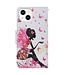 SoFetch  Elf Bookcase Hoesje met Handriem voor de iPhone 15 Plus