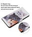 SoFetch  Katten Bookcase Hoesje met Handriem voor de iPhone 15 Plus