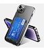 SoFetch Transparant Pasjeshouder Hybride Hoesje voor de iPhone 15 Plus
