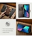 Grijs Splitleder 2-in-1 Hoesje voor de iPhone 15 Plus