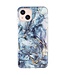 SoFetch Blauw Marmer TPU Hoesje met Polsbandje voor de iPhone 15 Plus