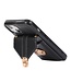 SoFetch Zwart Wallet Faux Leder Hoesje voor de iPhone 15 Plus