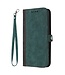 SoFetch Groen / Zwart Bookcase Hoesje voor de iPhone 15 Plus