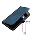 SoFetch Blauw / Zwart Bookcase Hoesje voor de iPhone 15 Plus